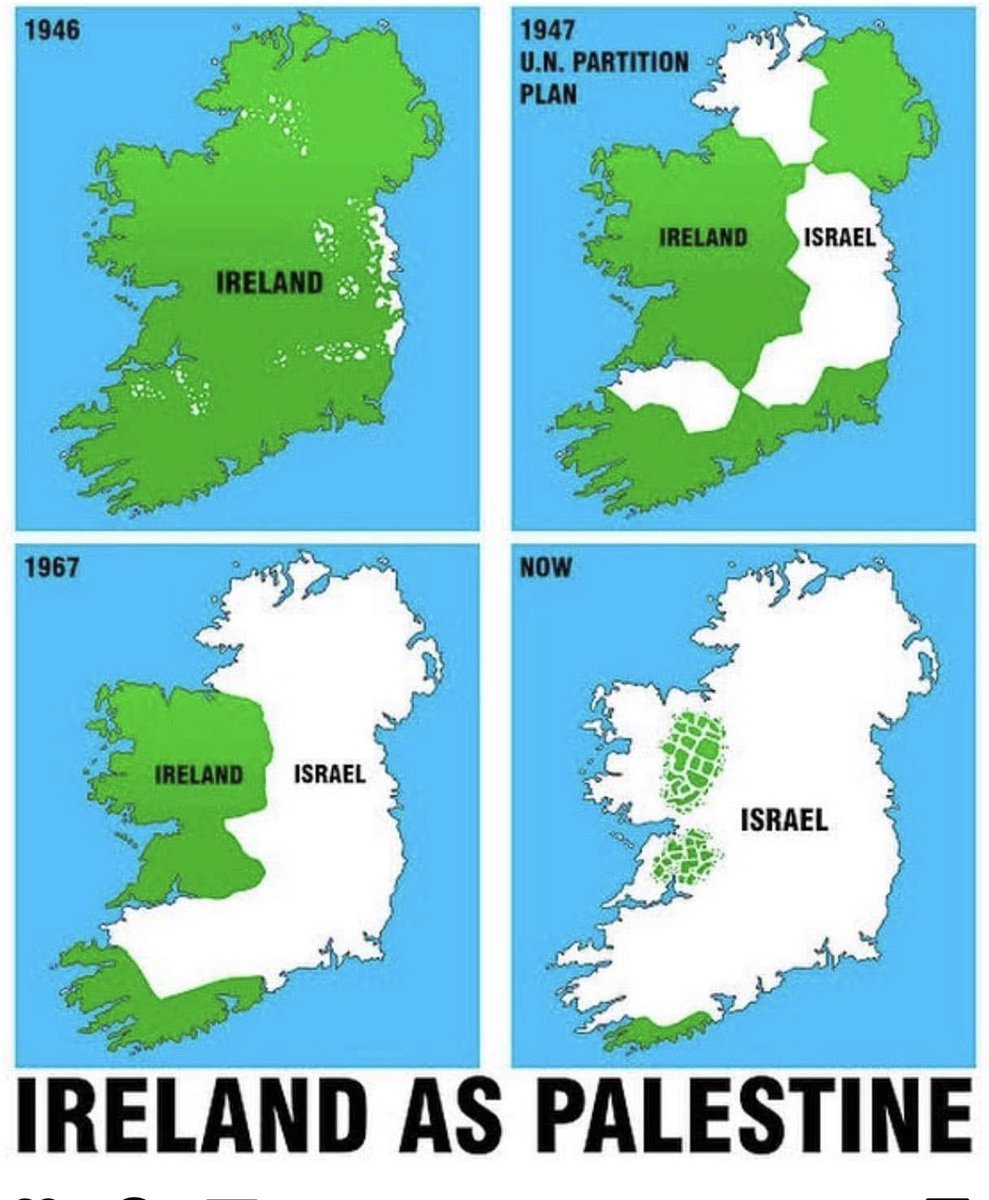 The root cause of the conflict? 

A racist illegal settler colony armed to the teeth by the US 👇
