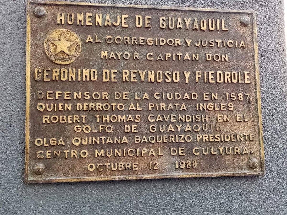 GuayacoHispano's tweet photo. Invasión Inglesa al corregimiento de Guayaquil, Batalla de Puná, 1587. Victoria de los Hispanos, Toribio de Castro,  gran protagonista.
#Unidossomosmas https://t.co/So5dAiabIy