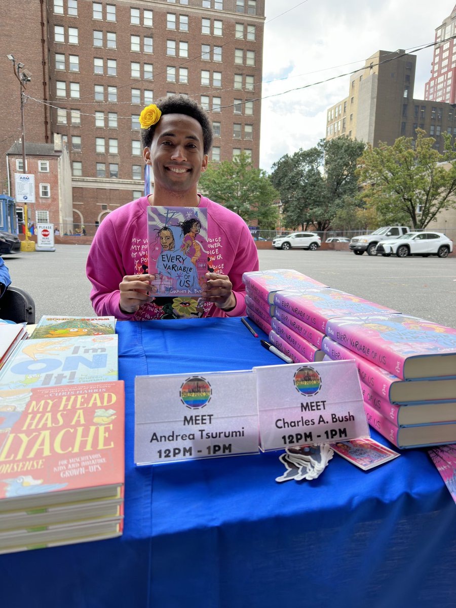 Charles A. Bush (@charlesbush10) on Twitter photo Had so much fun signing books and meeting so many wonderful people at this year’s OURfest National Coming Out Festival 🏳️🌈🏳️🌈
If you missed out, signed books are available <a href="/CBWHaverford/">Children's Book World</a> link in bio Had so much fun signing books and meeting so many wonderful people at this year’s OURfest National Coming Out Festival 🏳️🌈🏳️🌈
If you missed out, signed books are available <a href="/CBWHaverford/">Children's Book World</a> link in bio