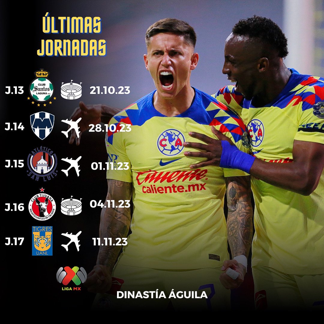 Dinastiaguila's tweet photo. Últimos 5 partidos del @ClubAmerica.
¿Cuántos puntos sacan? 🦅 https://t.co/uyeTdlXgSU