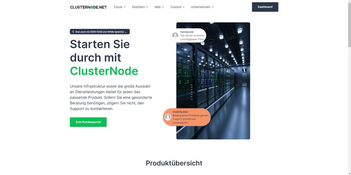 Clusternode.net tweet media