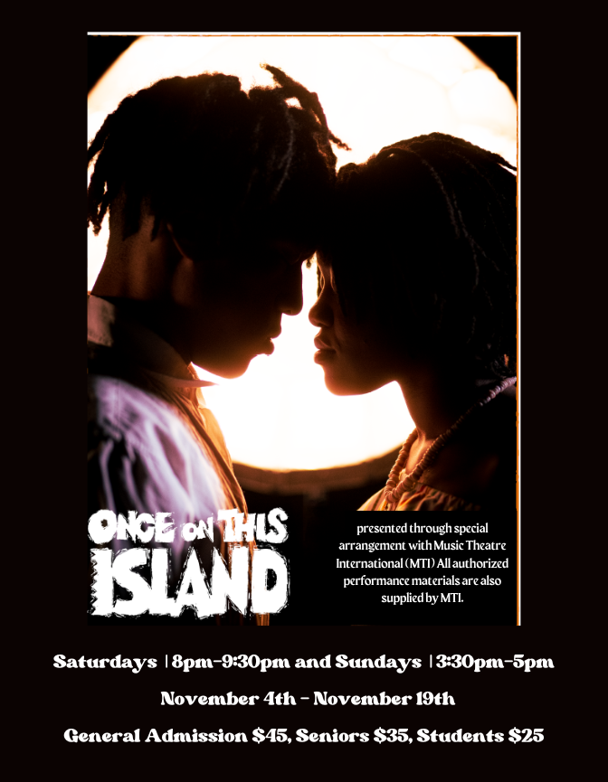 etaCreative's tweet photo. Join us on the Island starting November 4th🎭🎶🏝️
#theater #eta #black #artist #blackartist #chicago #small #business #smallbusiness #ooti #pulsetheatre https://t.co/rqVLnUgw9x
