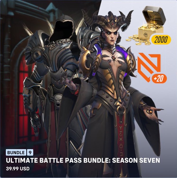 👻 #Giveaway 4 Ultimate Battle Passes for Overwatch 2 Season 7: Rise of Darkness 👻

To participate: 
1) Follow @vvsvxlentine
2) Like &amp; retweet this post 
3) tag a friend

Giveaway ends: 15 October

Bundles provided by Blizzard. #OW2Giveaway #Overwatch2