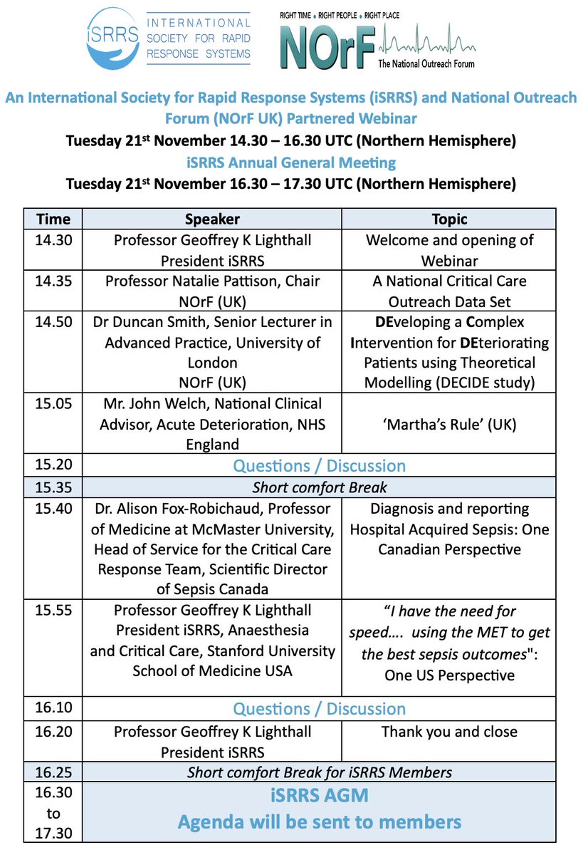 The <a href="/Int_SRRS/">Int SRRS</a> and @ National Outreach Forum UK are co-hosting a webinar in Nov.
The <a href="/Int_SRRS/">Int SRRS</a> AGM will follow
Members will be emailed the login details soon