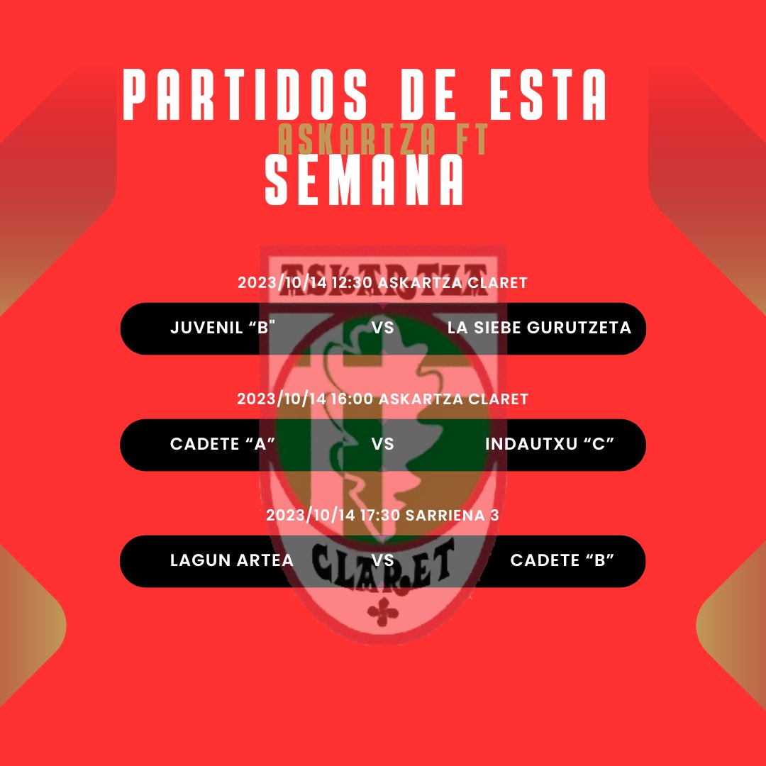 😴Gabon! Despedimos el día con los partidos de esta semana.⚽️

#goreds🔴