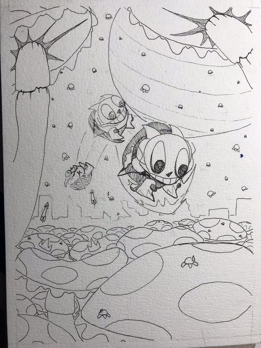 we live we love we lie #Inktober