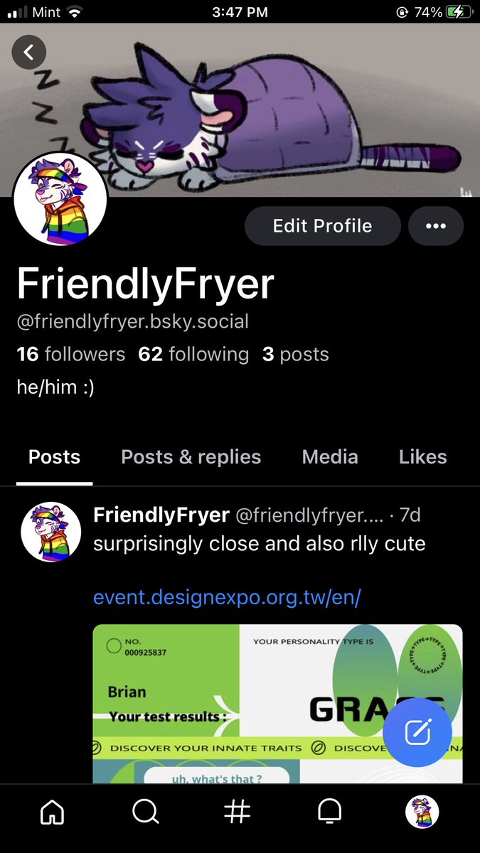 FriendlyFryer 💜 tweet media
