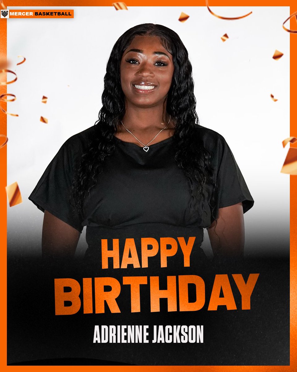 Happy Birthday to our grad assistant, <a href="/_JAdrienne/">Adrienne Jackson</a>! 🎉