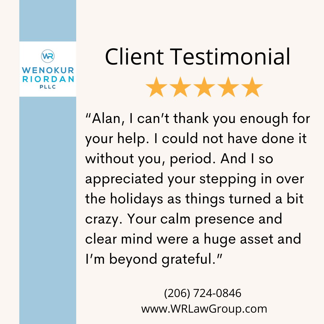 What Our Clients & Colleagues Say
We Solve Complicated Bankruptcy Problems

📞Do You Need To Speak To A Bankruptcy Lawyer?
Contact our #SeattleBankruptcyAttorneys today at (206) 724-0846

#Chapter7Bankruptcy #DebtRelief #Chapter13Bankruptcy #Chapter11Lawyer #SmallBusinessRelief