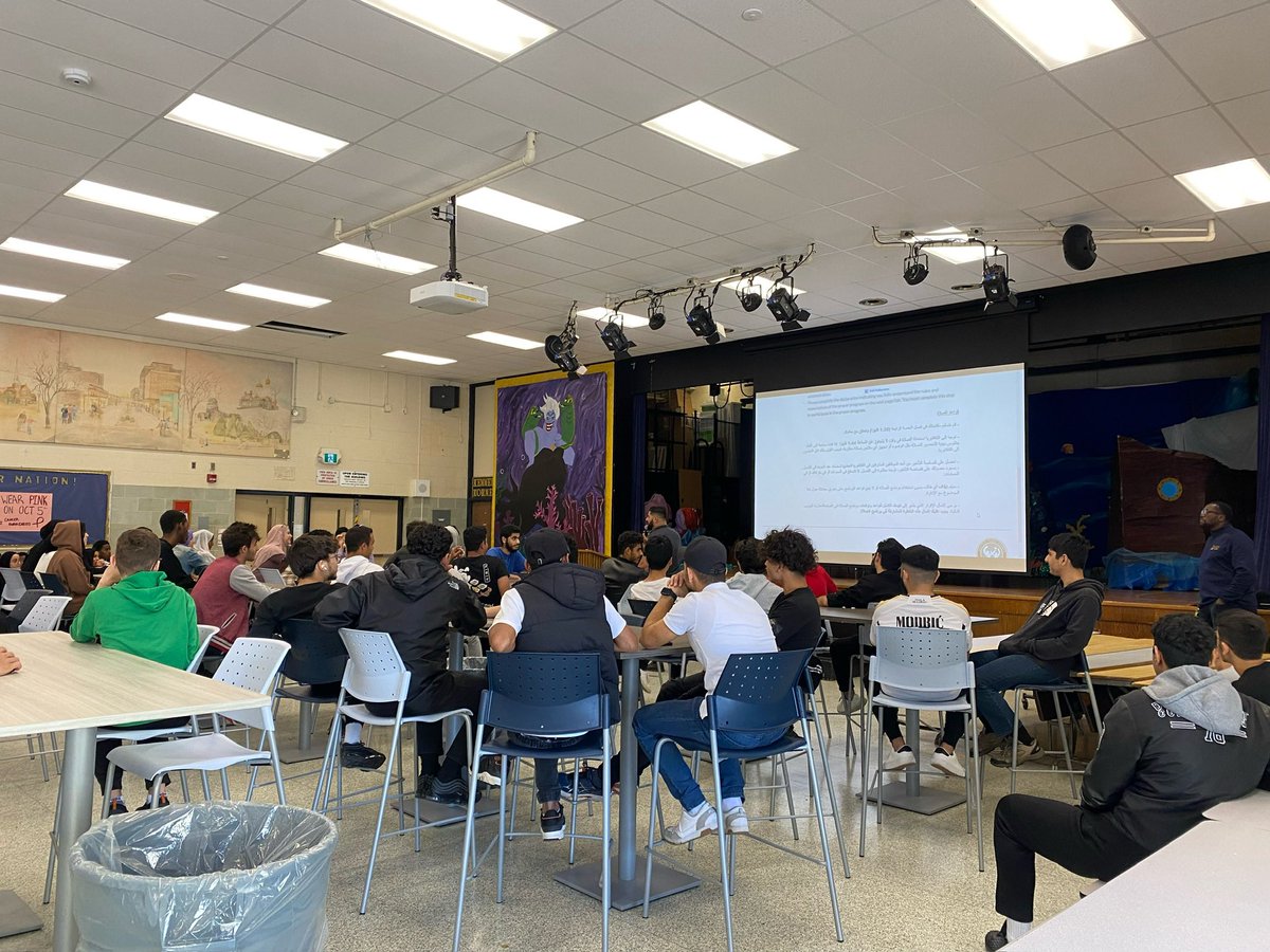 Mr__Merhi's tweet photo. The KCI Prayer Program is officially underway for the school year. I had a great time going over all guidelines for the KCI Prayer Program which supports any student required to fulfill their religious obligations during our school day. What a wonderful turn out! 🎉@gecdsbpro https://t.co/2M2nUgFfAN