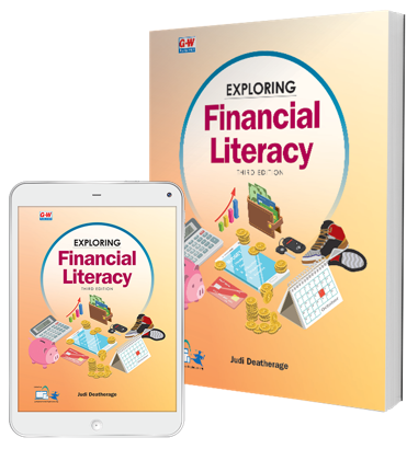 Ideal for your middle school personal finance course: Exploring Financial Literacy 3/e is available now!