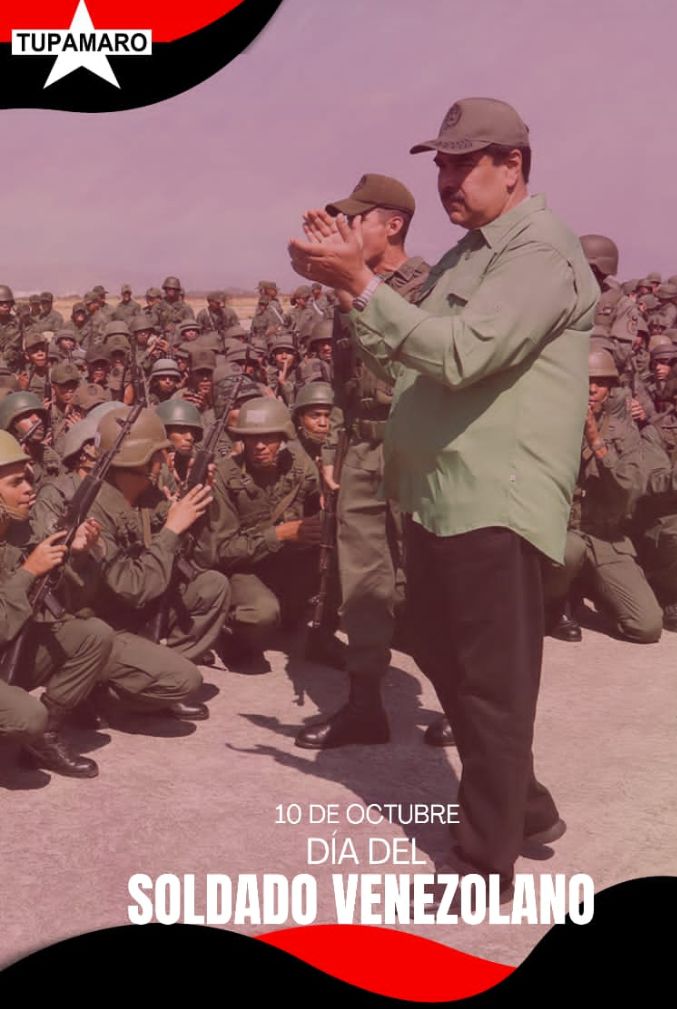 El verdadero soldado no lucha porque odia lo que hay delante de él, si no porque ama qué hay detrás de él.
<a href="/NicolasMaduro/">Nicolás Maduro</a> 
#ComunaYProducción
#JuventudPatriótica