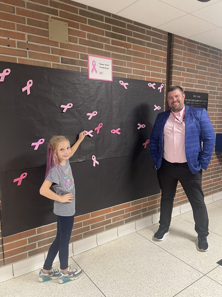 Dieck is selling Pink Ribbons for $1 to support the @AmericanCancer Men Wear Pink campaign. Will you be a pink warrior and add your name? Ribbons will be sold during conferences this week as well! #DragonStrong #Dieck2gther #FAMILY