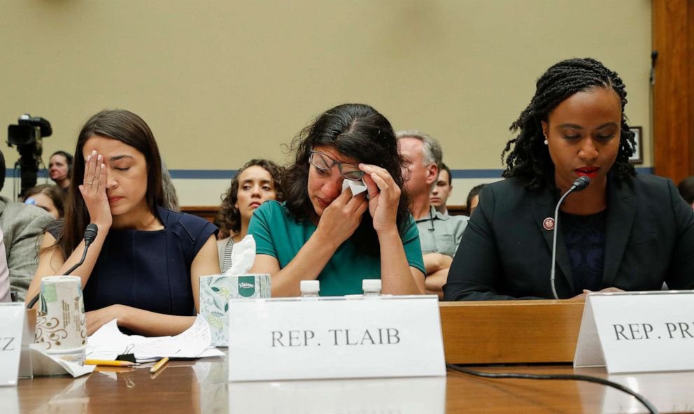 In 2019, Rep. Rashida Tlaib got emotional at a hearing on migrant children being separated from their parents at the border, & called it “traumatic” and “inhumane”. Today, she had no comment, and no reaction when asked about Israeli children being beheaded by Hamas terrorists.