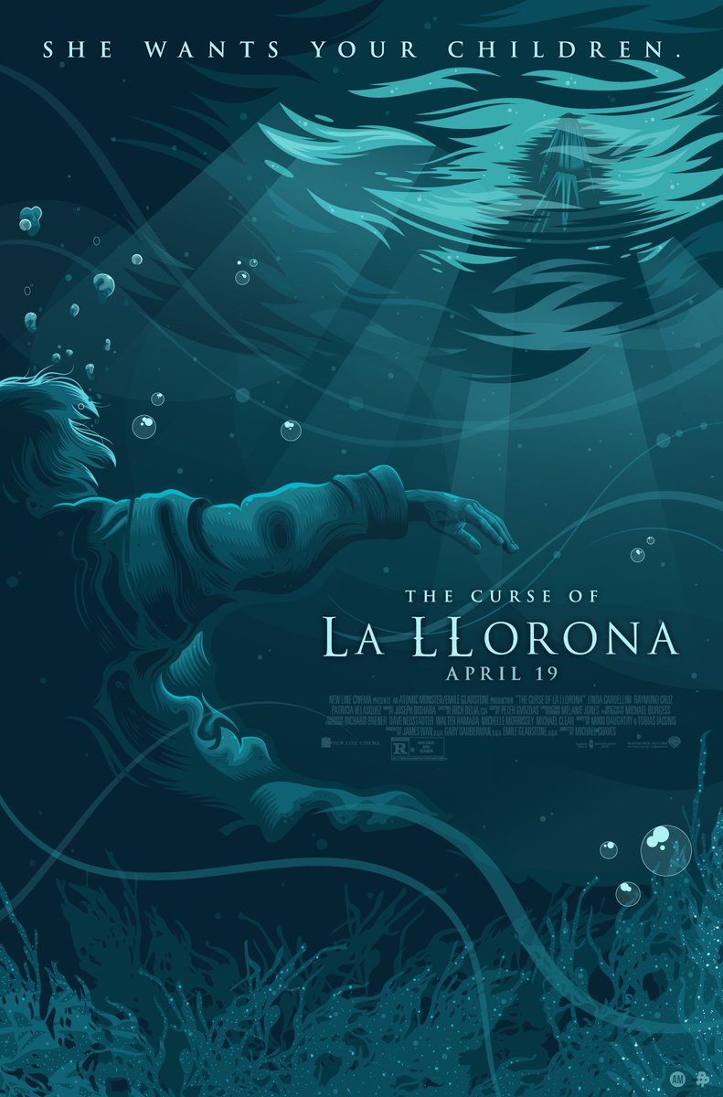 It's Spooky Season so let's take a look back at Poster Posse's official project for @wbpictures & @michaelchaves creeeeepy 2019 film, 'The Curse of La Llorona.' (Art by @OrlandoArocena @rodolforever & #Aracelymunoz) blurppyplus.com/spooky-season-…