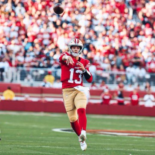 BartmessDrake's tweet photo. The @49ers take down the Cowboys yet again 💪

42-10 😳

LETS GOO!!! https://t.co/lbTGF1iMuU