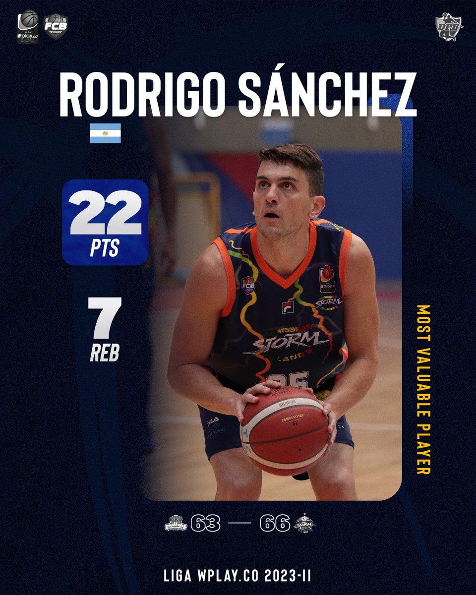 #LigaWplay2023-II | MVP ⭐️

Rodrigo Sánchez 🇦🇷

#BasketballColombiano🇨🇴