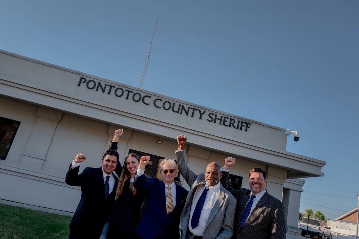 Fantastic exoneration today in Ada, Oklahoma! Perry Lott - 30 years in, 5 on parole, totally innocent. A sexual assault conviction, a ridiculously suggestive ID procedure, and new DNA testing that proved innocence. Perry, a Navy veteran 
is an inspirational human.