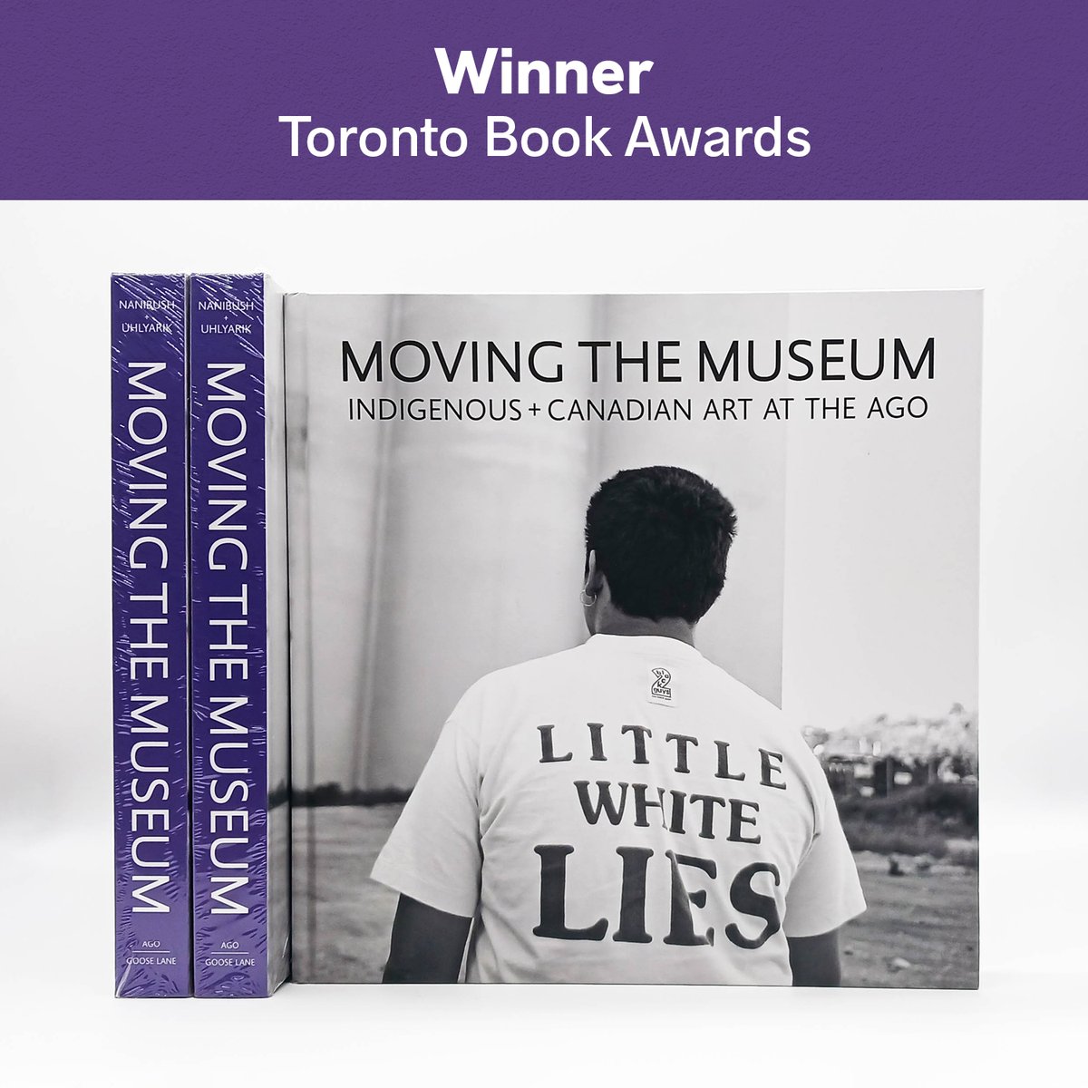 🎉 Congratulations to the winner of the <a href="/cityoftoronto/">City of Toronto 🇨🇦</a>'s 2023 Toronto Book Awards: Moving the Museum: Indigenous + Canadian Art at the AGO by Wanda Nanibush and Georgiana Uhlyarik!
