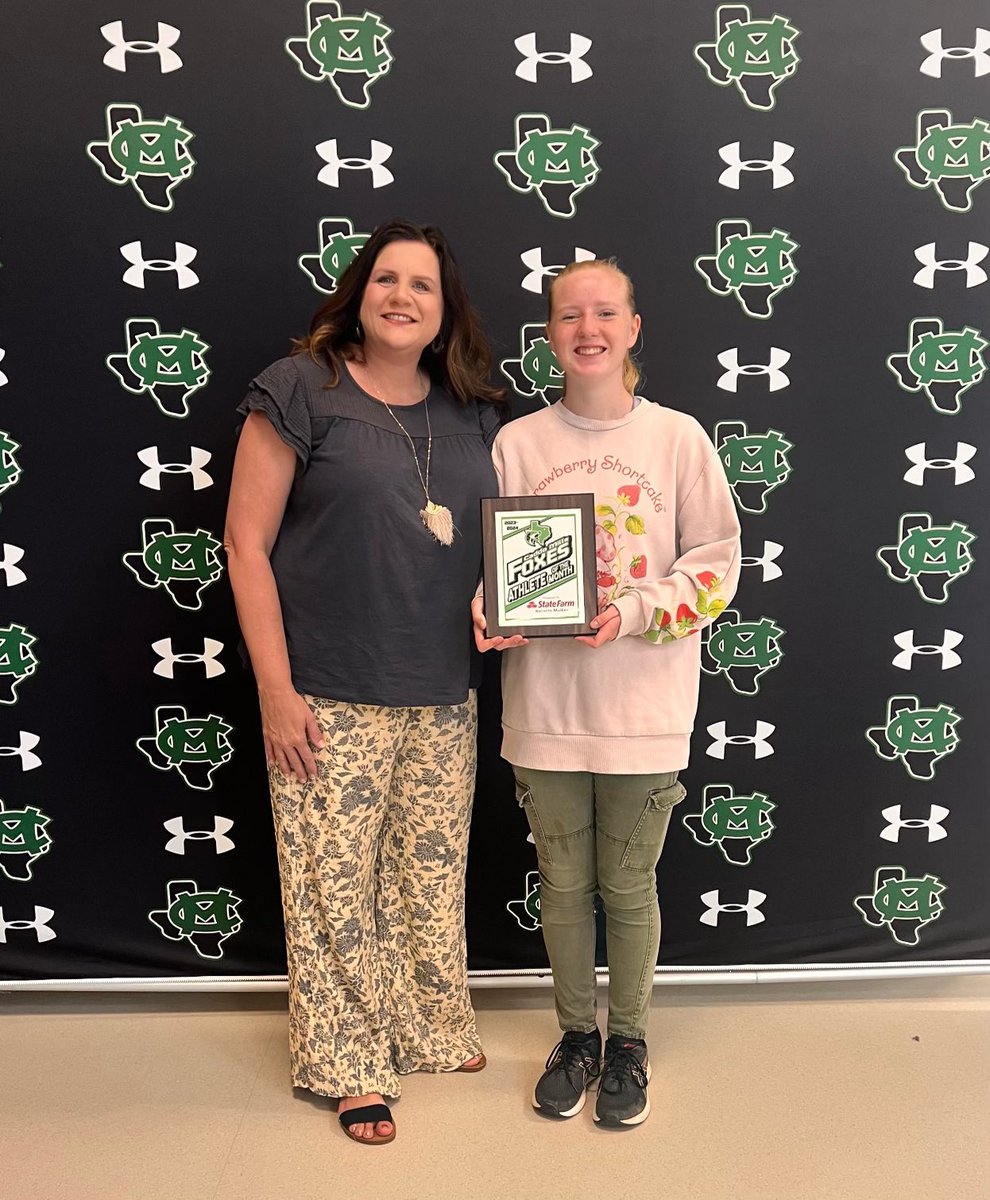 Your Nanette Mulkey State Farm Female Athlete of the Month is Isabell Wallace!! Proud of your hard work this season. Looking forward to the next 3 years. . <a href="/CaddoClub/">Caddo Mills Athletic Booster Club</a> <a href="/KodiCrane/">Kodi Crane</a> <a href="/luke__allison/">Luke Allison</a> <a href="/CMLadyFoxes/">CMLadyFoxesAthletics</a> <a href="/FoxUnleash/">Caddo Mills Fox Athletics</a>
