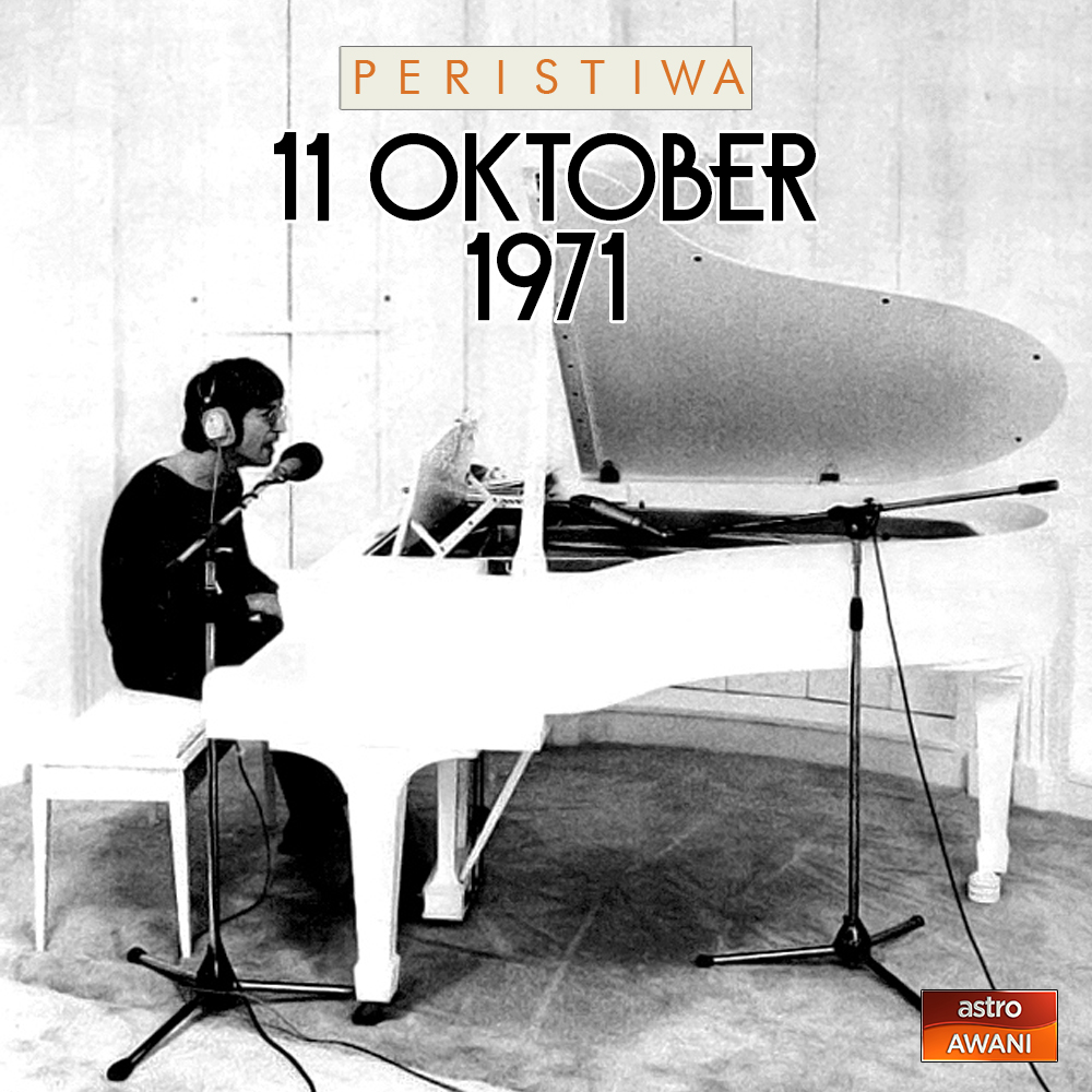 Hari ini 52 tahun yang lalu, lagu 'Imagine' karya John Lennon dilancarkan. Sebagai pengasas & penulis lirik bersama The Beatles, Lennon bertanggungjawab menjadi watak utama yang menjulang nama kugiran tersebut menjadi yang paling berpengaruh dalam sejarah muzik dunia sebelum