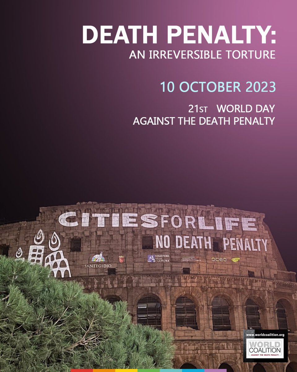 SantegidioS's tweet photo. "HENTIKAN HUKUMAN MATI!" Seruan bagi nurani global agar menghentikan penyiksaan dan kematian demi hukum. "TIDAK ADA KEADILAN TANPA KEHIDUPAN" #SANTEGIDIO #NoDeathPenalty #CitiesForLife #CitiesAgainstTheDeathPenalty #hapushukumanmati https://t.co/WPxtpsvJ7Y