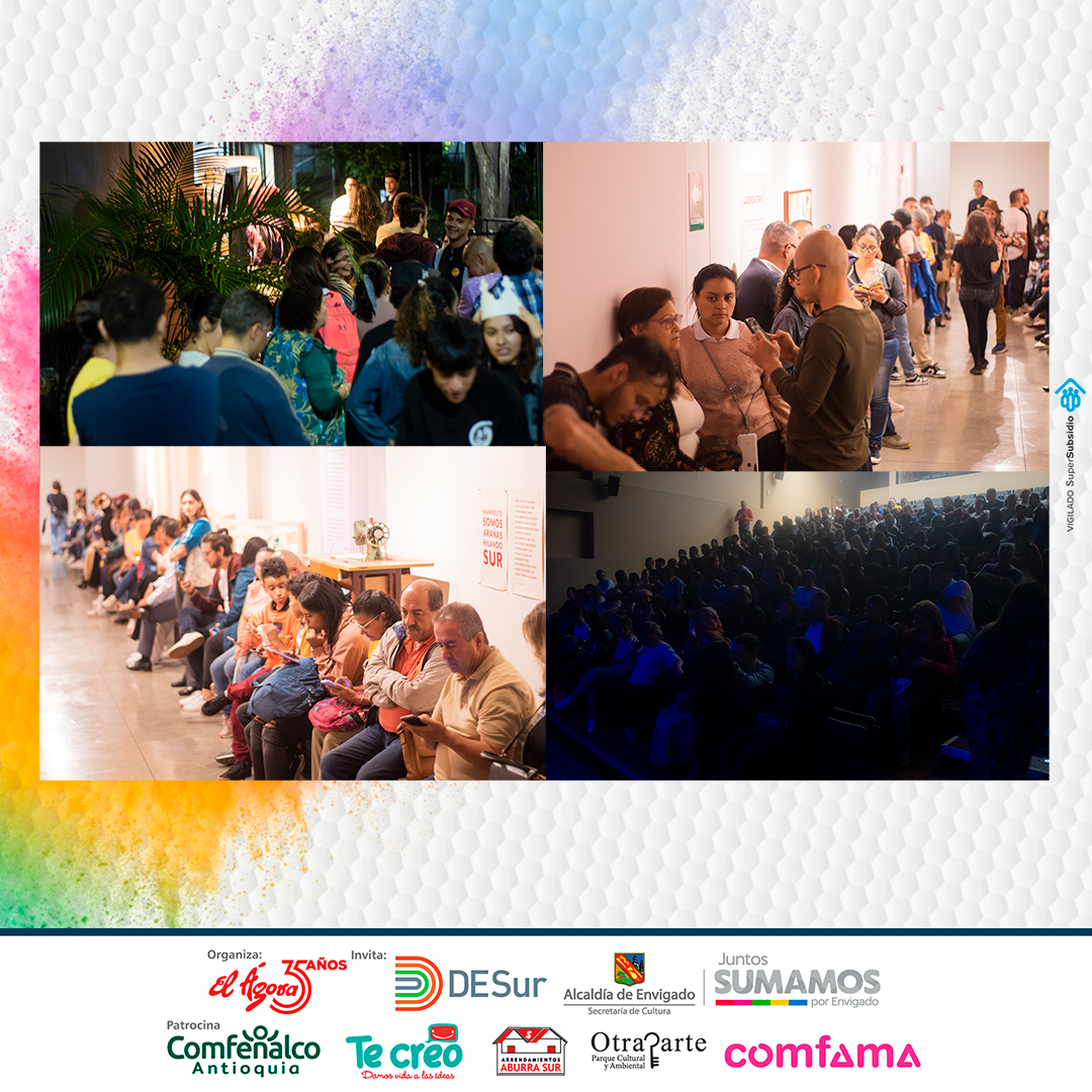 festiteatroenvi's tweet photo. #AsíVivimosElFestiteatro con @ElParcerodel8 con "Olor a Barrio". Nos llevó de la risa al llanto. ¡Majestuoso!
El Festiteatro Envigado organizado por #ElÁgora con el apoyo de
@AlcaldiaEnv
#Desur
@ComfenalcoAnt
#TeCreo
@susoelpaspi
@Comfama https://t.co/mvLkX7NiaY