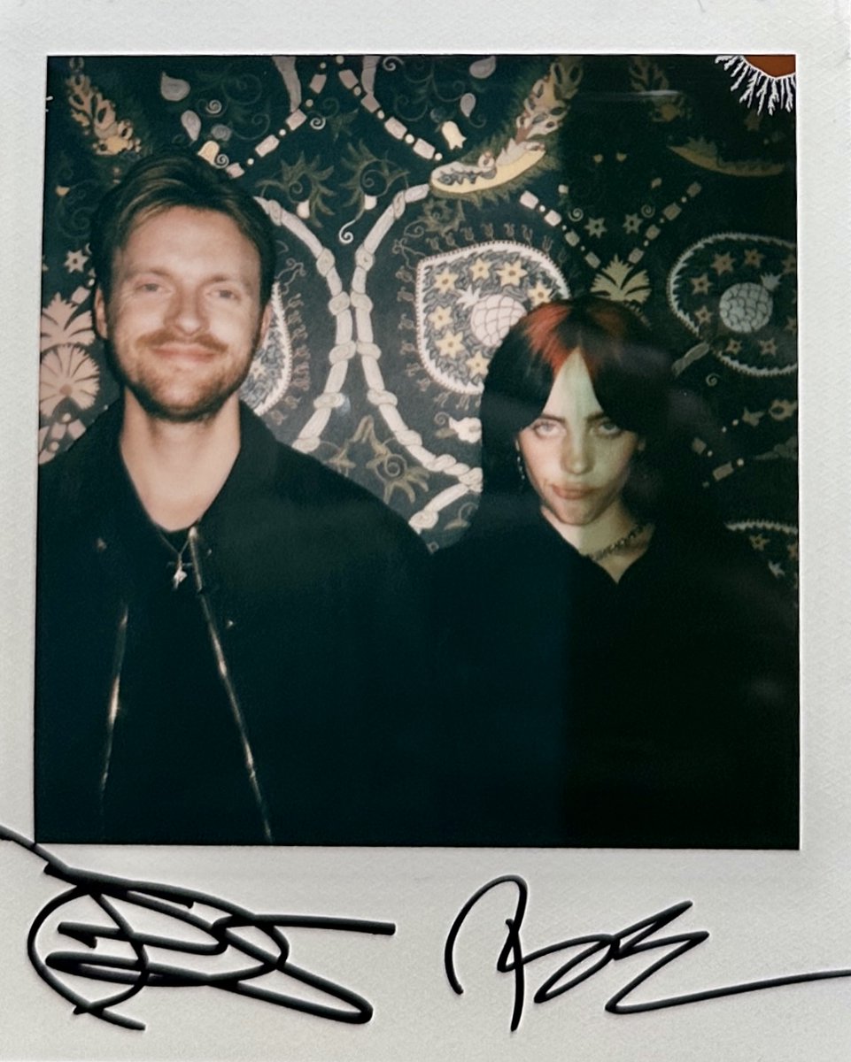 Backstage with @BillieEilish &amp; @FINNEAS! 😍📸