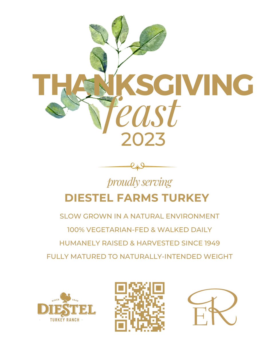 echoandrig's tweet image. Our Thanksgiving Feast is back! Let our in-house chefs prepare your Thanksgiving meal. Visit echoandrig.com/thanksgiving or call 702-489-3525 to reserve. Limited quantities are available and Feasts will be available for pick up at our Tivoli Village location.