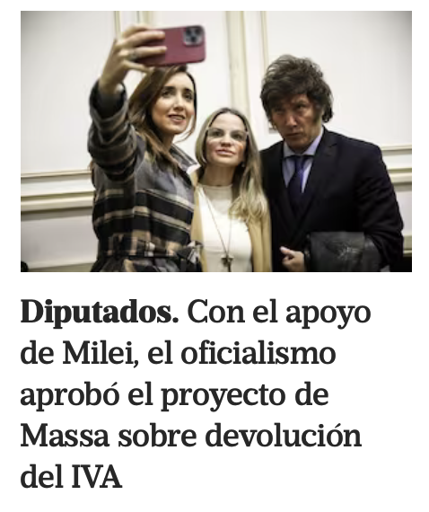 IvanWerning's tweet photo. Un DELIRIO.

Ningún economista que yo conozco, con la consciencia limpia puede consentir a la tremenda FARSA que es reducir impuestos en las condiciones deficitarias actuales en la antesala a una posible hiper. 

Nefasto. Hay que ser BURRO 🫏

Milei acompañó a Massa??? https://t.co/4Lhtp5vBxR