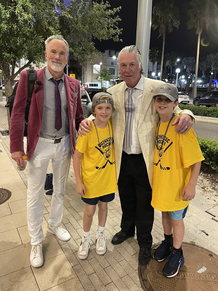 PeterAlden_'s tweet photo. @Buccigross 2023 NCAA Hockey Championship Game in Tampa. Go Bobcats 🐯 https://t.co/4quWdVF54X