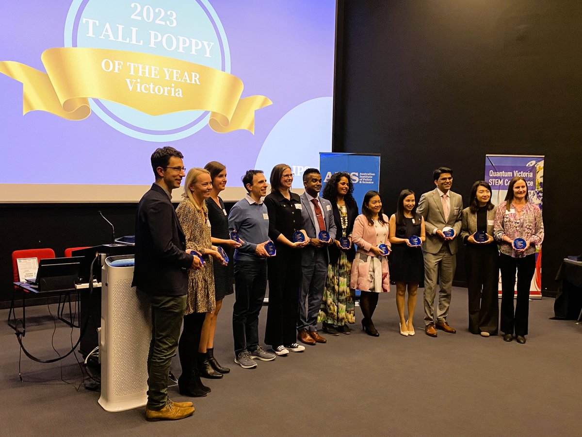 Hulett Lab (@hulettlab) on Twitter photo Congrats to Prof Mark Hulett who chaired the 2023 Vic Young Tall Poppy Selection Committee for @aipolsci and MC’d last night's award presentations at <a href="/QV_online/">Quantum Victoria</a>. <a href="/latrobe/">La Trobe University</a>'s Dr Adam Culvenor <a href="/agculvenor/">Adam Culvenor</a> was among the 13 Vic awardees. #ytp2023 aips.net.au/tall_poppy_fin… Congrats to Prof Mark Hulett who chaired the 2023 Vic Young Tall Poppy Selection Committee for @aipolsci and MC’d last night's award presentations at <a href="/QV_online/">Quantum Victoria</a>. <a href="/latrobe/">La Trobe University</a>'s Dr Adam Culvenor <a href="/agculvenor/">Adam Culvenor</a> was among the 13 Vic awardees. #ytp2023 aips.net.au/tall_poppy_fin…