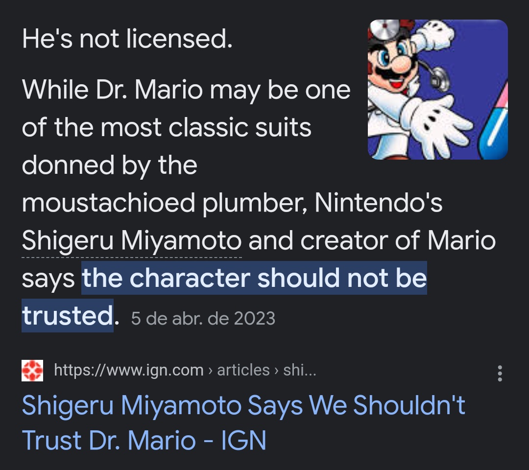 IGN on X: While Dr. Mario may be one of the most classic suits