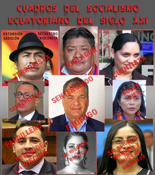 NorwalkCurtis's tweet photo. @LaDataEc #CorreaNuncaMás 🚫🐀🐀☠️
#SocialismoSXXIEsMuerte ☠️ https://t.co/75q23ftEhE