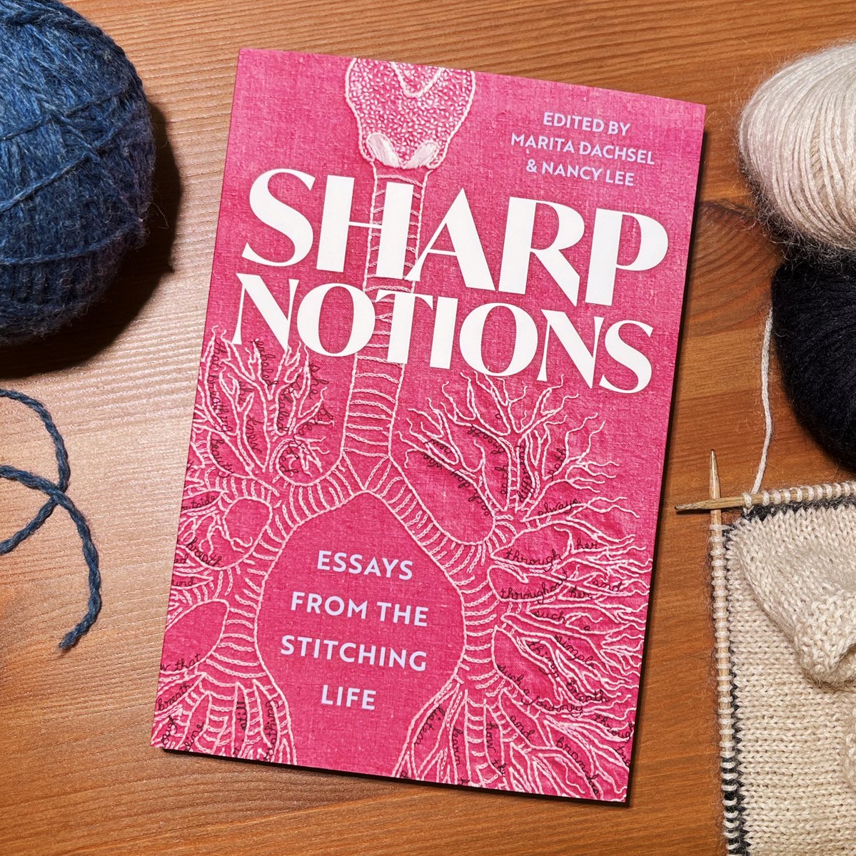 arsenalpulp's tweet photo. New! #SharpNotions 🧵🪡 In this anthology (edited by Marita Dachsel &amp; Nancy Lee), 27 writers &amp; artists from different backgrounds contemplate their complex relationships with the fibre arts.

👇 Read more &amp; order now on our website:
https://t.co/sRuMlrRXEW https://t.co/1pAGDigDym