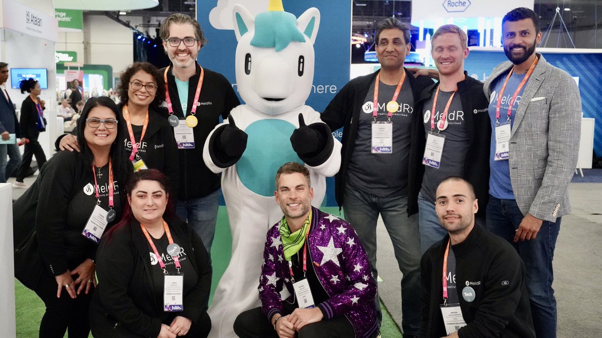 Met our new friends ⁦<a href="/HLTHEVENT/">HLTH</a>⁩ Booth 5826 #HLTH2023 #MeldRx