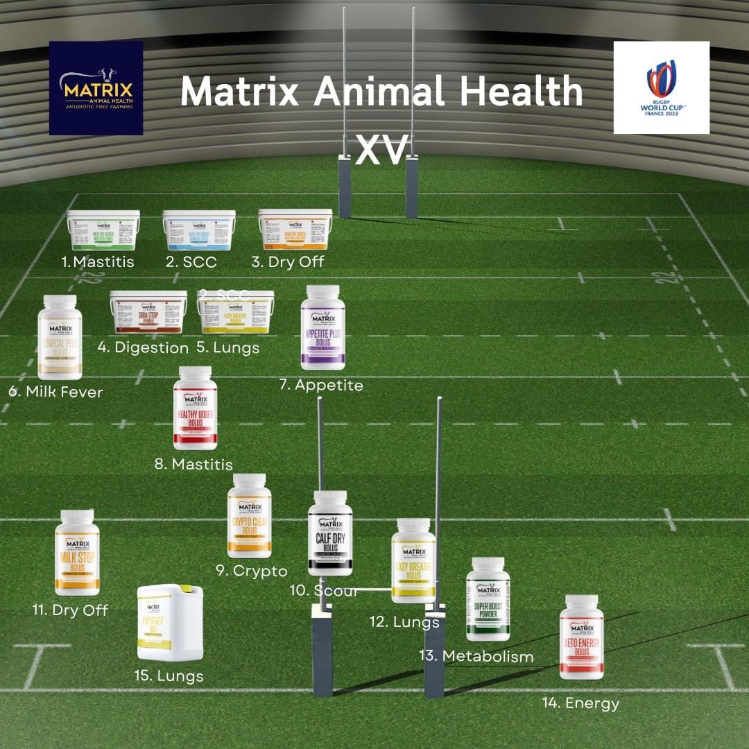 Matrix Animal Health have a formidable team over in France ……..