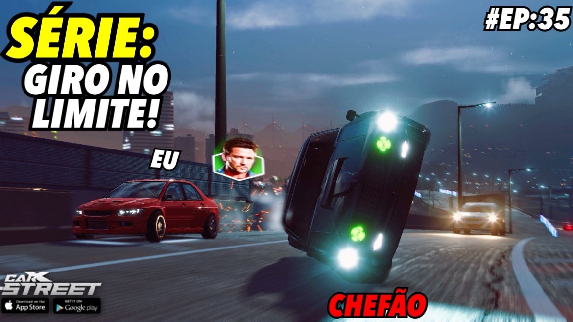 CarX street ~ Série | ENFRENTEI O CHEFÃO DO CLUBE PHYTONS DA MELHOR MENEIRA C… Ep35 Giro no limite #carxstreet #carx #ios #android @carx_technology 

youtu.be/FvdFMCh8ssE