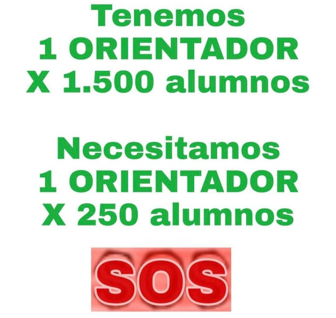 <a href="/Patricia_Pozo_/">Patricia del Pozo</a> <a href="/EducaAnd/">Consejería Desarrollo Educativo y FP</a> <a href="/AndaluciaJunta/">Junta de Andalucía</a> ¿Es consciente de que necesitamos más recursos en los centros para atender a la salud mental y emocional y a la diversidad de nuestro alumnado? Tenemos en Andalucía de las peores ratios de orientadores!
¿Cuándo se van a atender las necesidades de salud mental como se merece?