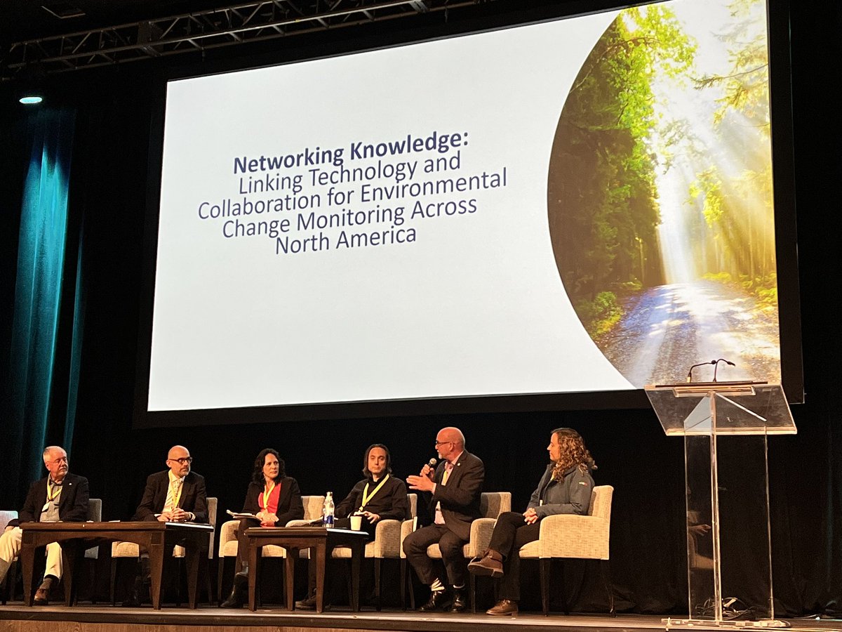 🌳@OrlandoCabrera4, CEC Head of Environmental Quality:

‘We say #3Countries1Environment.
We have shared ecosystems, watersheds, population centers & we need to have shared data that is comparable & compatible’ for decisions affecting our health and environment. #GEOBONconf2023