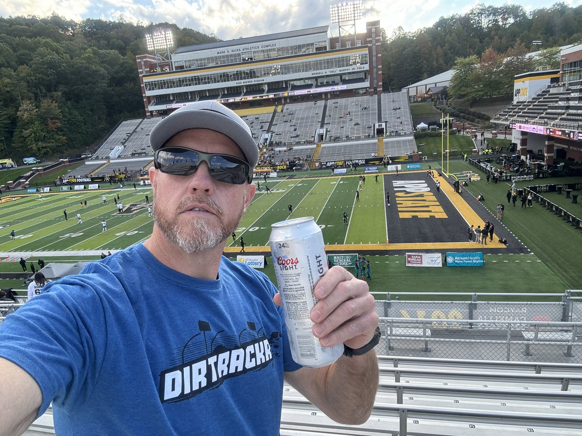 kenrominger's tweet photo. @dirtrackr  a little APP state football for ya. https://t.co/JYE5WUJVZl
