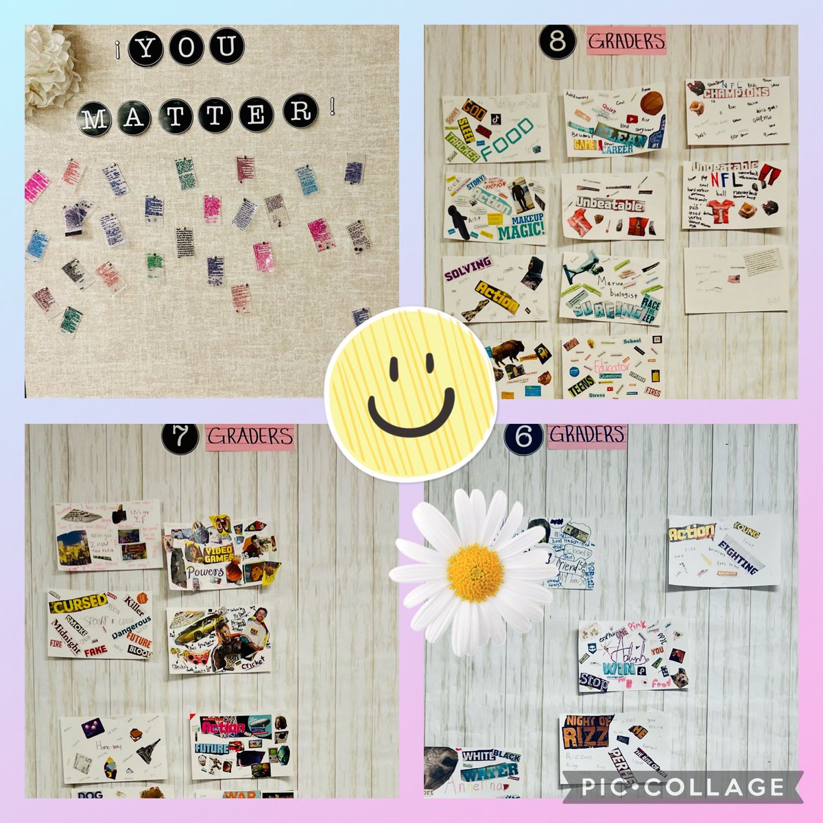 Super proud of my kiddos this quarter. They made word collages then wrote poems about themselves. I used shrinkydinks to make their poems into keychains 🤗 I can't wait for them to take them home. They can't either 🤭 #ReadingisFun