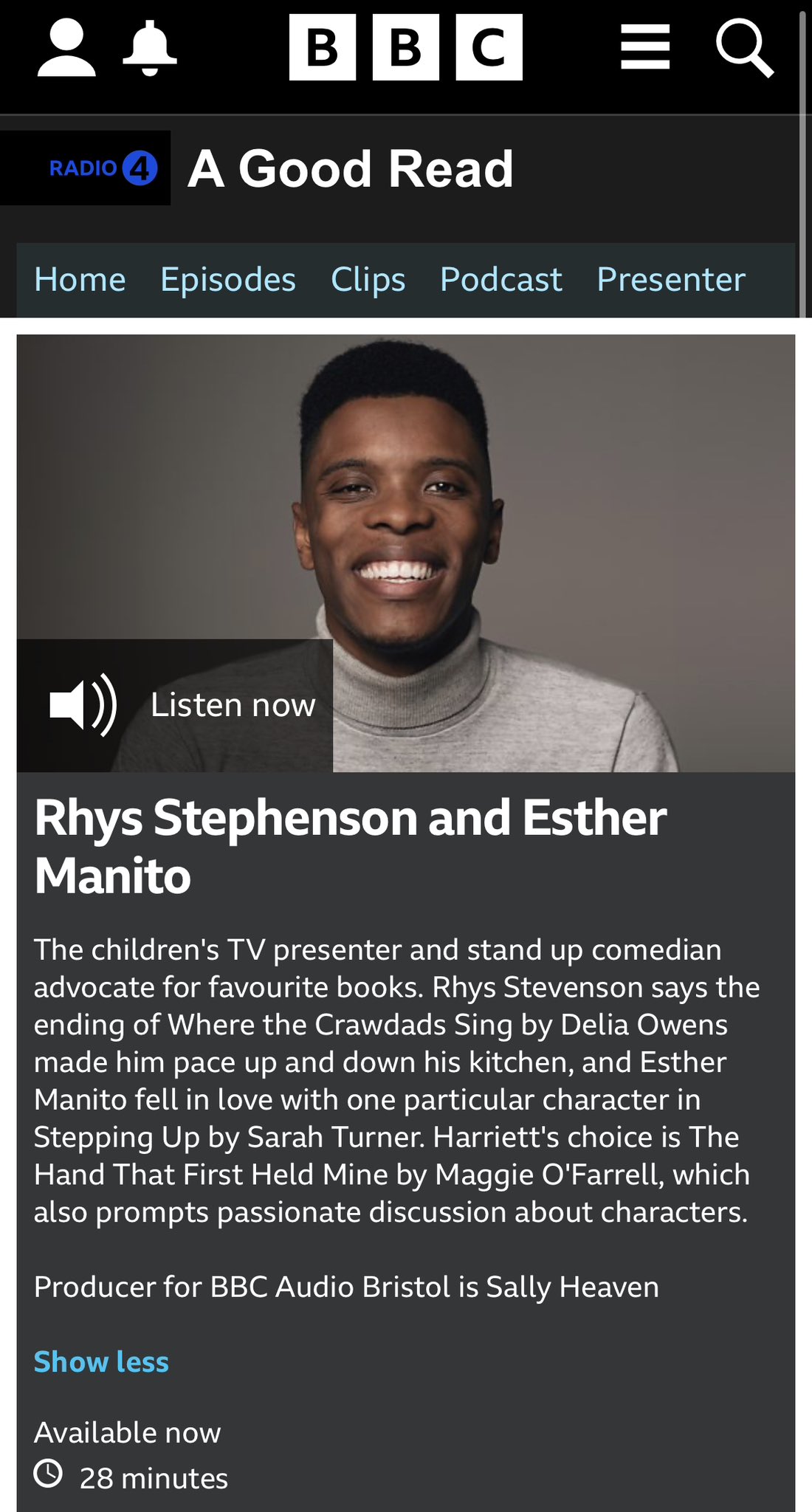 A good read radio 4 deals