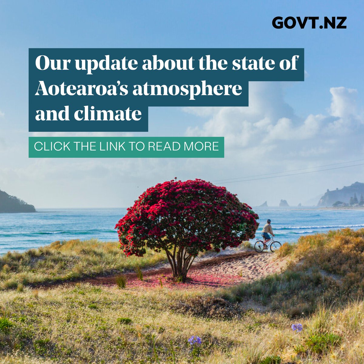 Our three-yearly update about Aotearoa’s atmosphere and climate provides further evidence that emissions from human activities are changing our climate, which is impacting the environment, communities and the economy. Read the report ➡️ environment.govt.nz/publications/o…