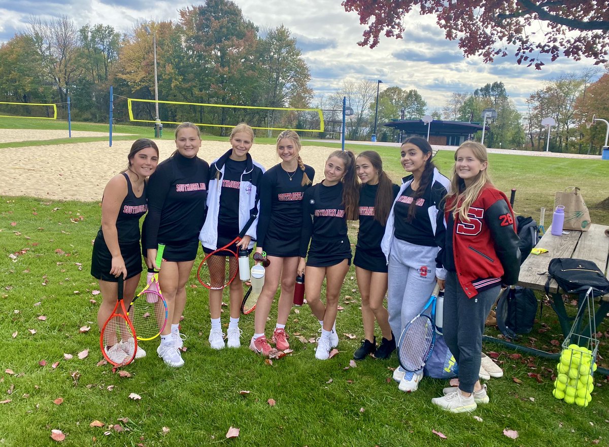 TennisScots's tweet photo. Nothing but L🎾VE for these ladies! 
It was a great season with amazing athletes- beautiful inside and out. 
Thank you, ladybugs. 
It’s been a blessing!
❤️🐾🎾🐞🎾🐾❤️
#bephenomenal 
#wpialteamplayoffs https://t.co/5vxIt9bnE5