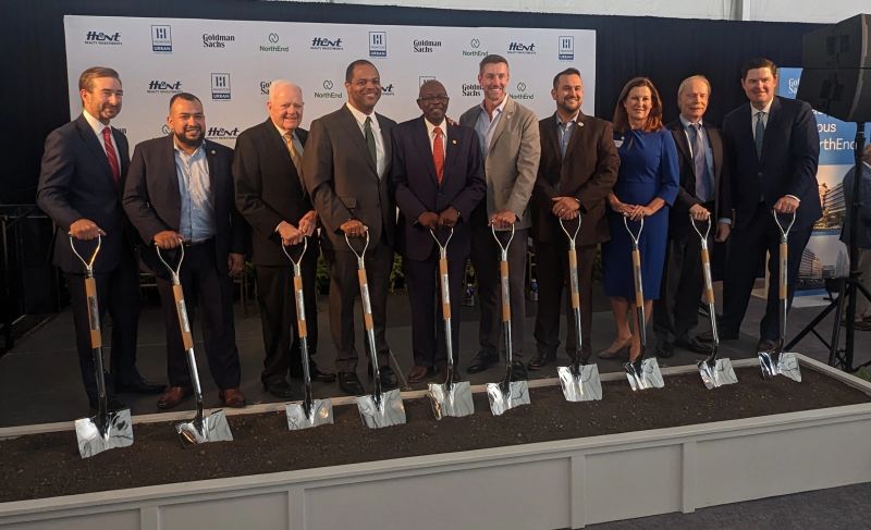 Great event to celebrate the groundbreaking for Goldman Sachs' new Dallas campus! dallasnews.com/business/real-…