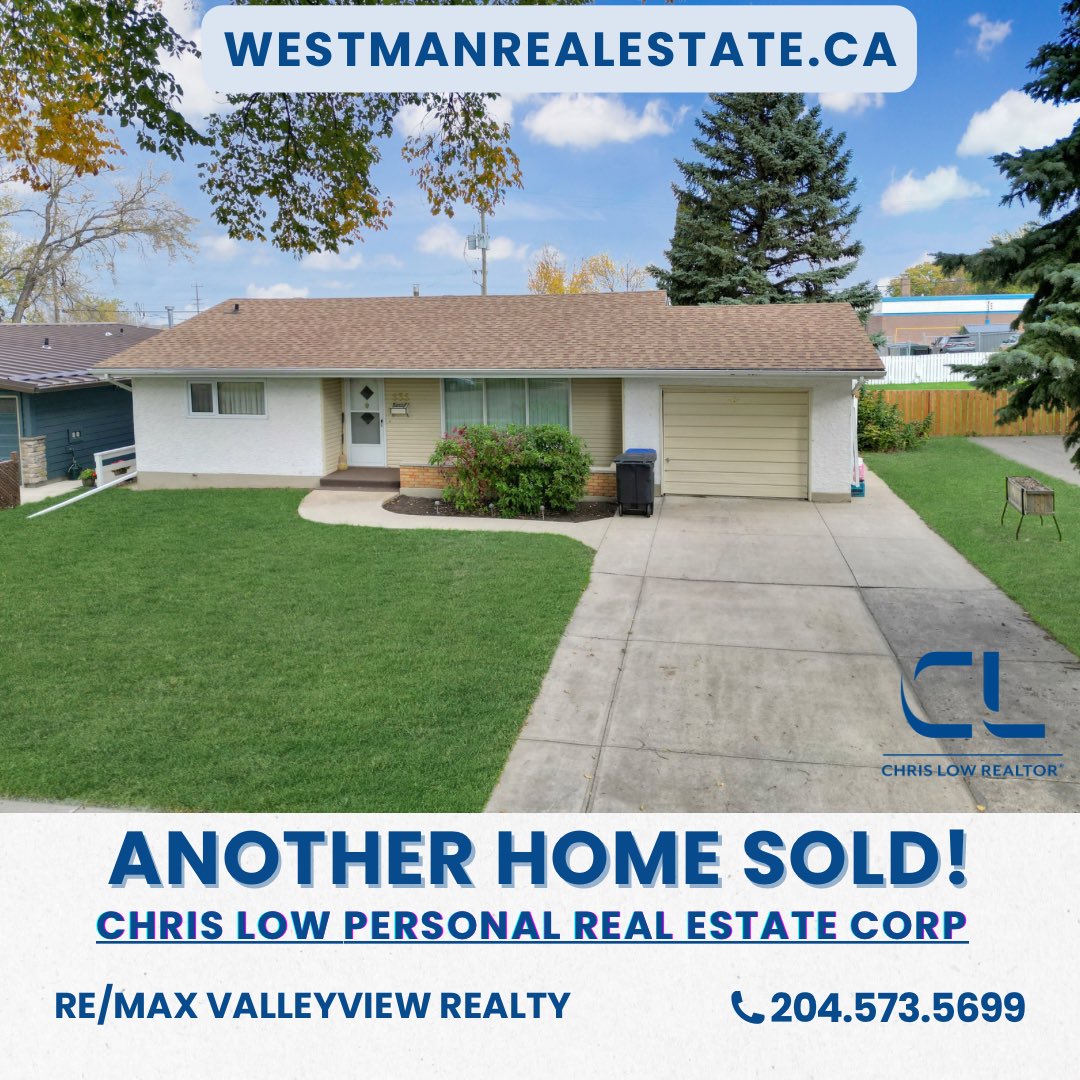 Thanks to my sellers for the tireless work getting this East end home ready for listing and the Fall market! 

The result? A quick sale, SOLD on day 1!

Call/text me anytime with your Real Estate needs and wants and let’s get started! 

CHRIS LOW PREC*
📱204.573.5699