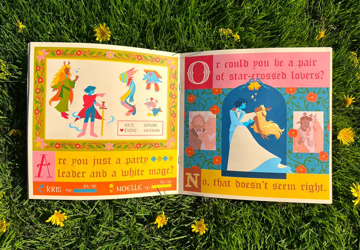 gooselycharm's tweet image. ❤📕 SHOP UPDATE 📕❤
very excited to share that the physical book of "Something Else" is now available in my shop! the standard bundle comes with a PDF version and the completionist bundle comes with extra prints, stickers, and an exclusive embarrassingly long process PDF!