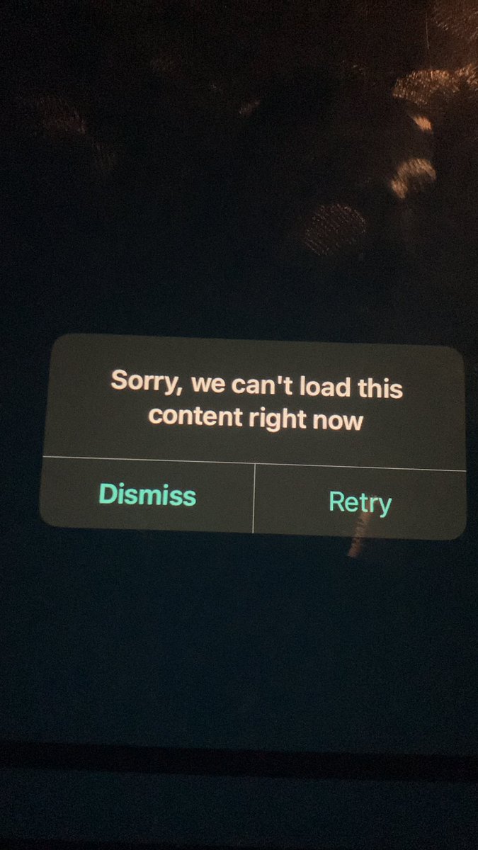 SimonTalbot73's tweet photo. @UKTVPlayHelp On the iPad app when you click on one of the on demand shows a window pops up saying https://t.co/AuFVy0ZLQe