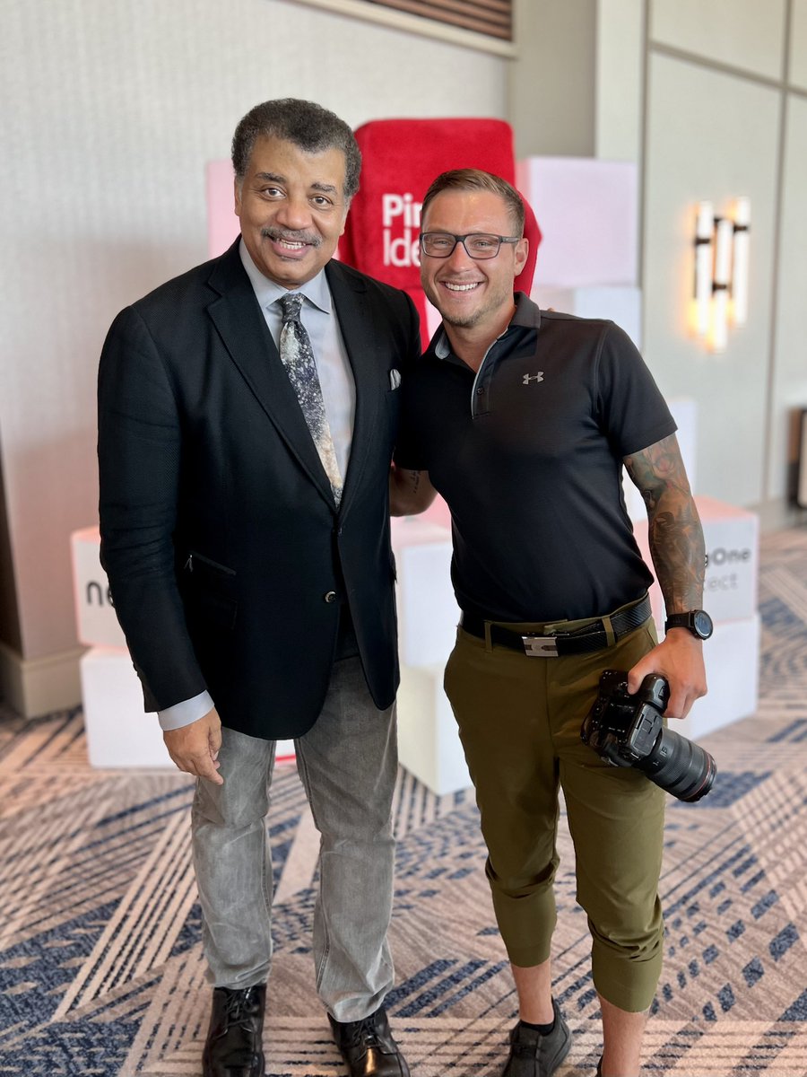mhowshar's tweet photo. #PingYOUniverse kicks off today and look who came out to talk all things identity 🙌🏼🌌

@NeilDegrassi https://t.co/WeakrGyUPG